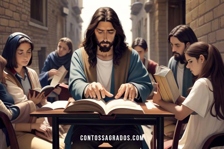 jesus-ensinamentos-discipulos-contos-sagrados-historia-da-biblia-frases-narrativas