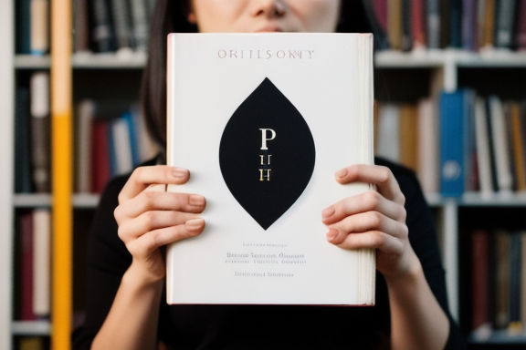 A person holding a book about the origins of profanity