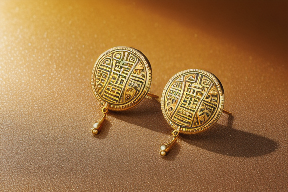 Earrings from ancient Egypt